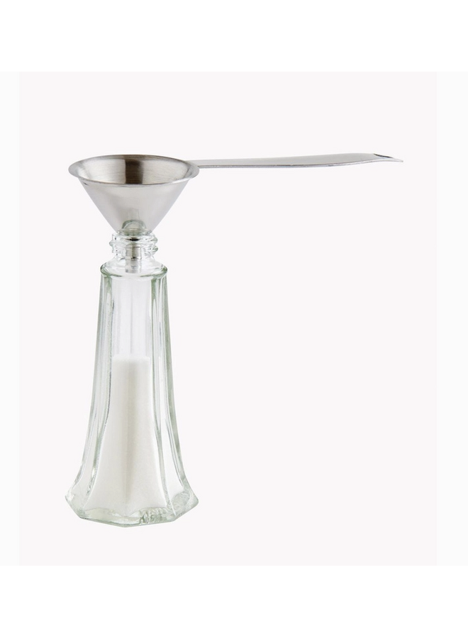 Stainless Steel Condiment Funnel Set with Handles 3pc