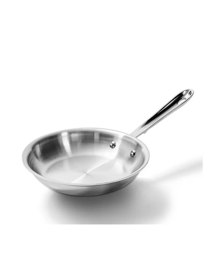 D3 Stainless 3-ply Bonded Fry Pan 8"