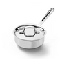 D3 Stainless 3-Ply Bonded 1qt Saucepan w/lid