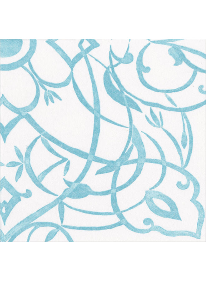 Algarve Aqua Paper Linen Airlaid Luncheon Napkins