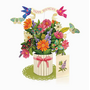 Happy Birthday Enchanted Garden Pop-Up Greeting Card