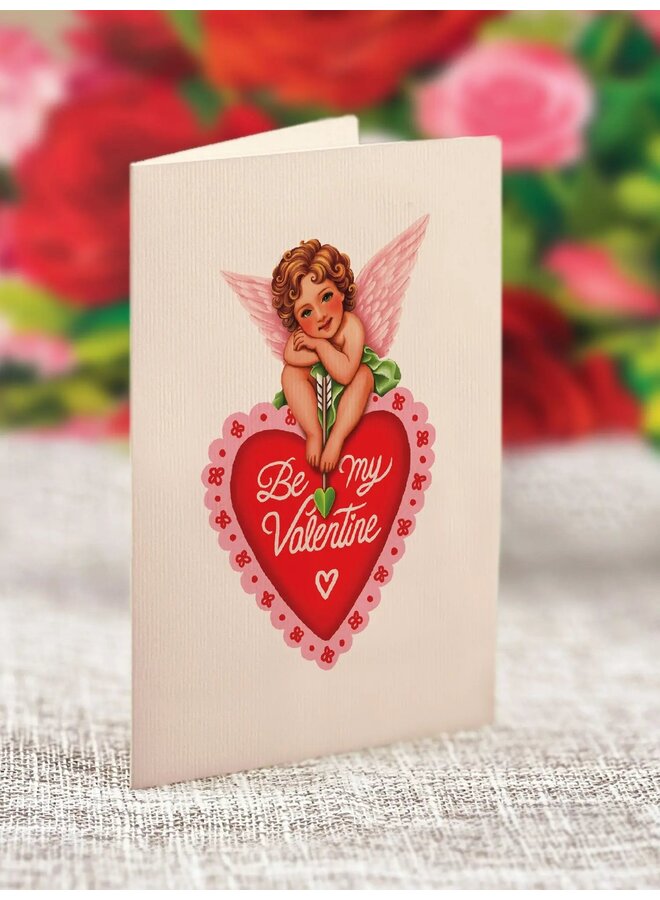 Blooming Roses Pop-Up Greeting Card