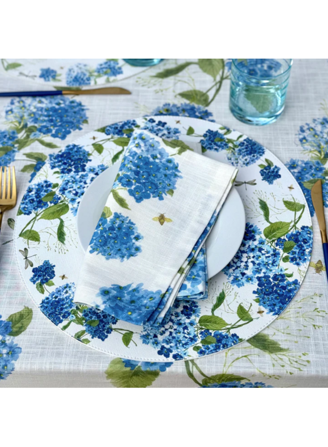 Hydrangea Round 15" Placemat