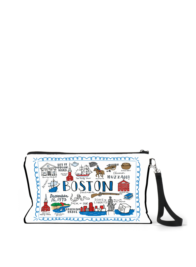 Boston Wanderer Wristlet