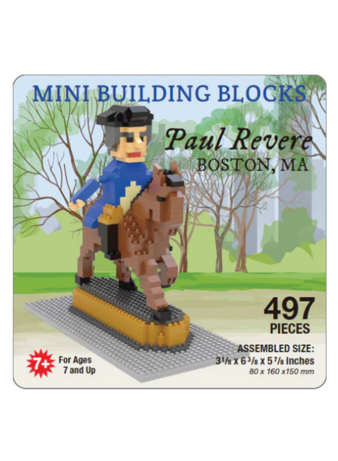 Mini Building Blocks Paul Revere