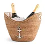 Anchor Hand Woven Wicker Rattan Champagne Tub