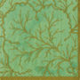 Gilded Majolica Celadon Cocktail Napkins - 20 Per Package