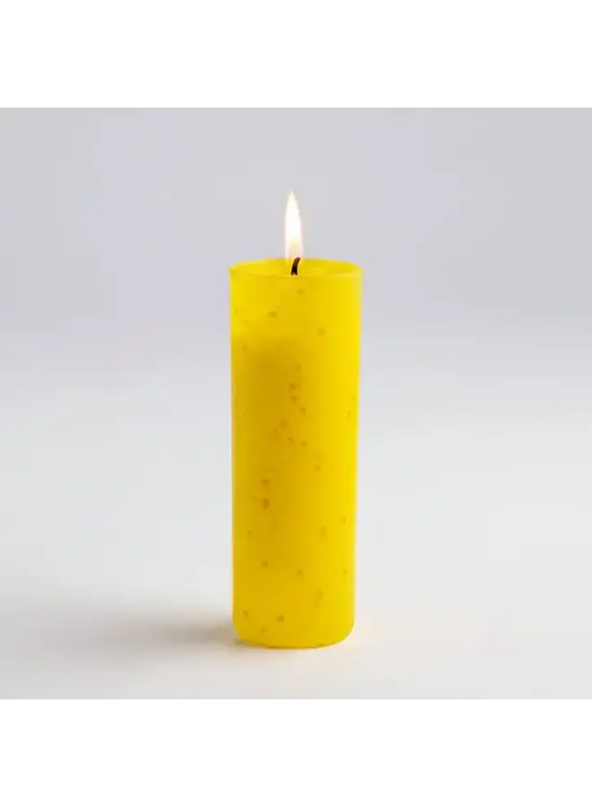 Speckled Pastel Votive Candle
