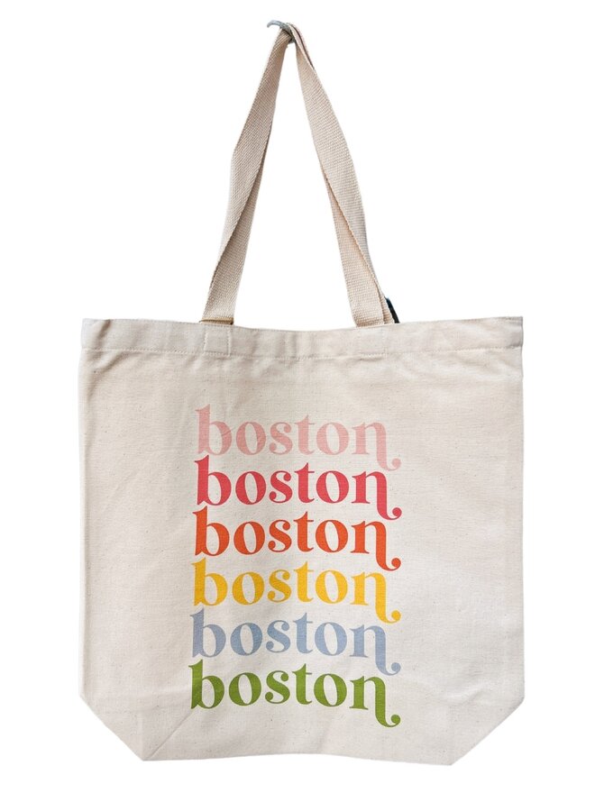 Moonbeam Type Boston Tote