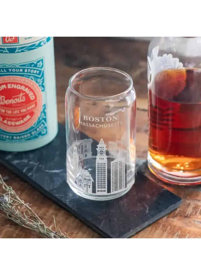 Boston Skyline Glass