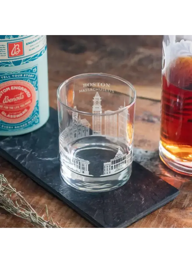 Boston Skyline Glass