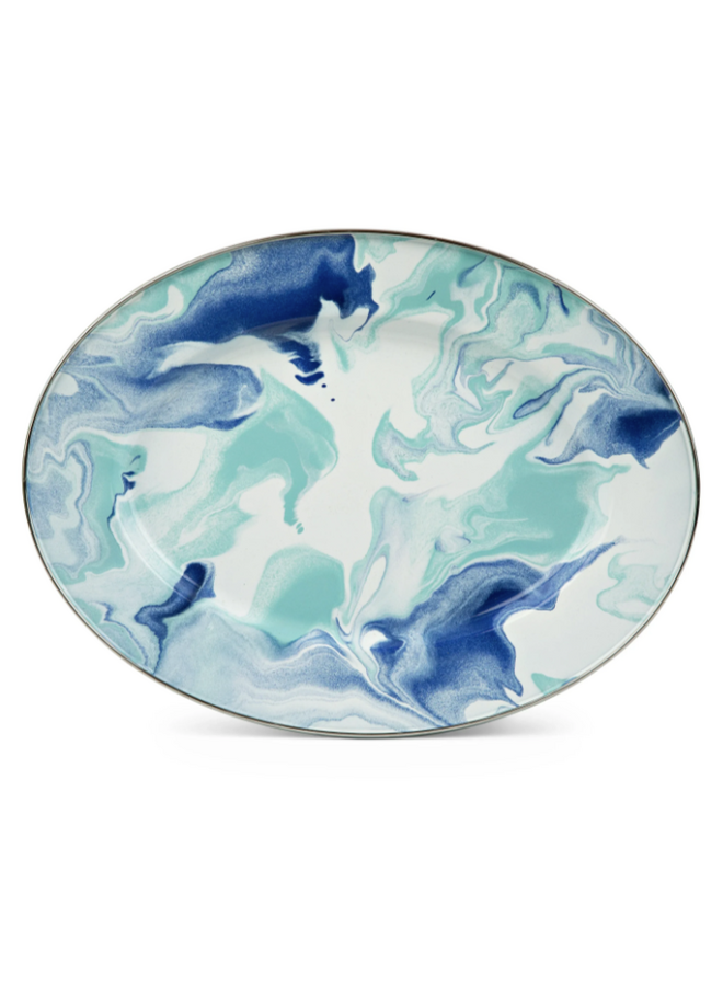 Lagoon Oval Platter