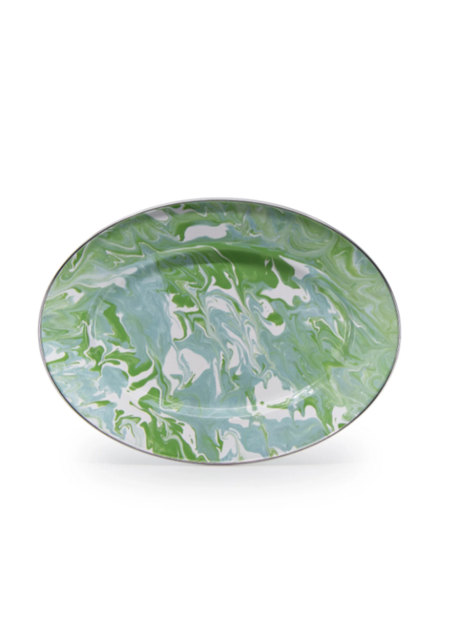 Modern Monet Oval Platter