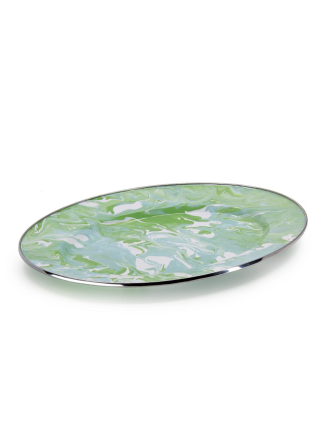 Modern Monet Oval Platter