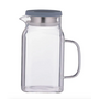 Square Glass Fridge Jug 40.5oz