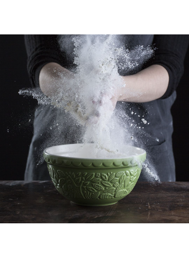 In The Forest S30 Green Mixing Bowl 8.25"