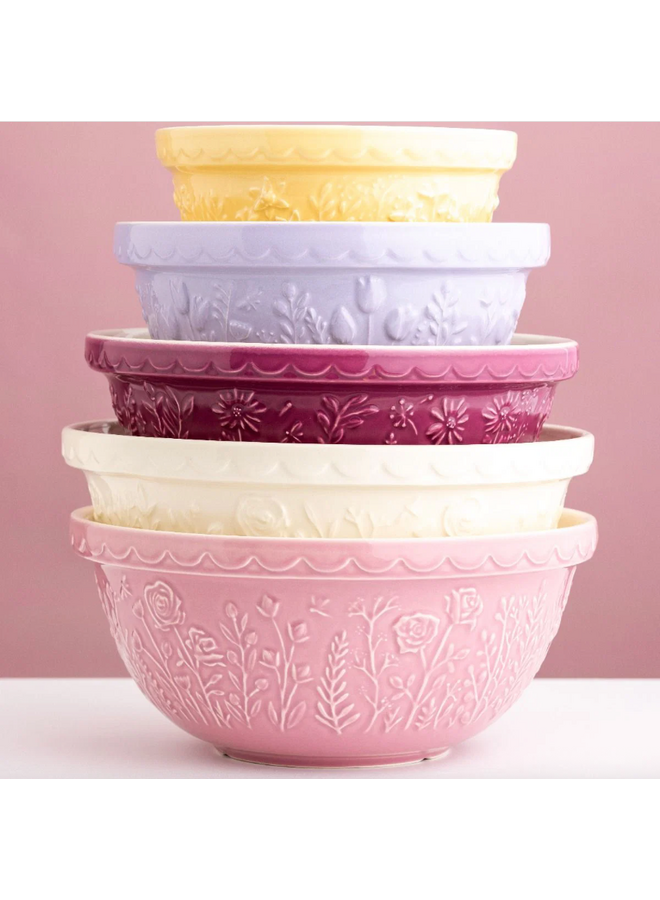 In The Meadow S12 Rose Mixing Bowl 11.25"
