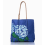 Harbor Blue Hydrangea Medium Tote