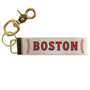 Boston Baseball Keychain