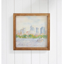 Boston City Wall Art 12"x12"
