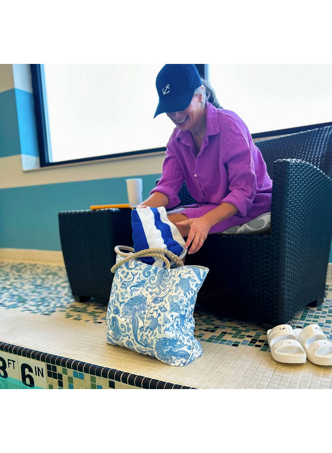 Paisley Mermaid Medium Tote