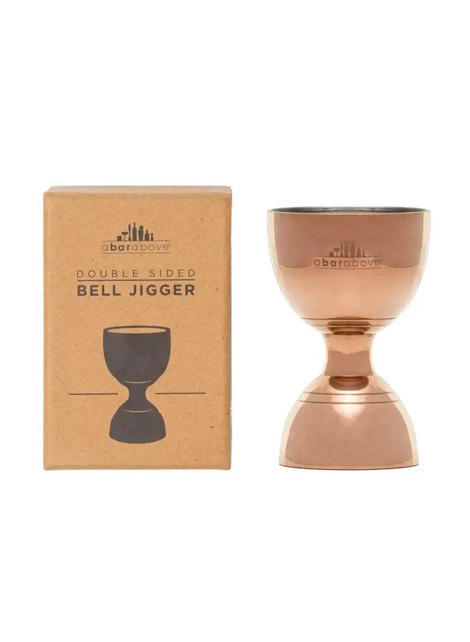 Bell Jigger 2oz Antique Copper