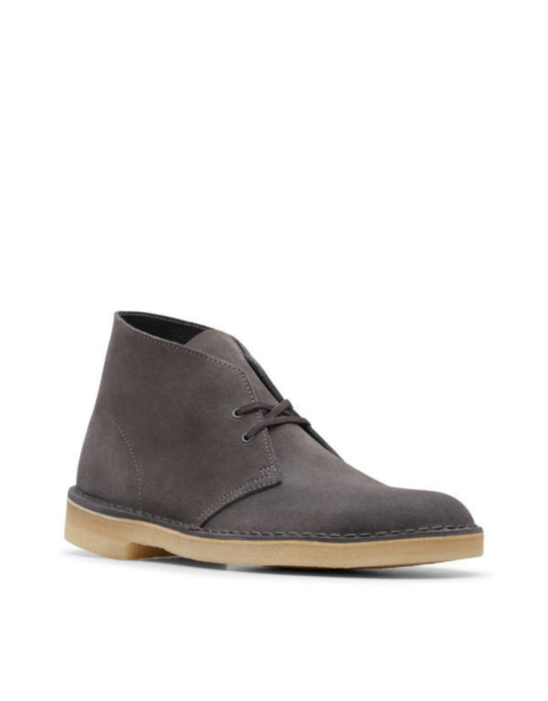 clarks desert boots beige suede