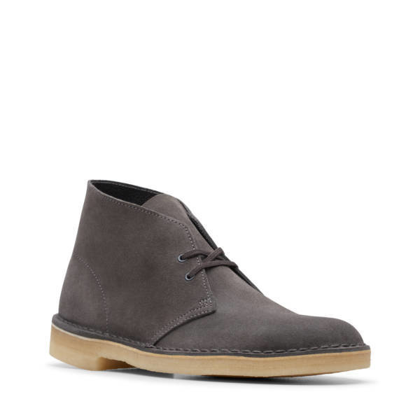 clarks grey suede shoes