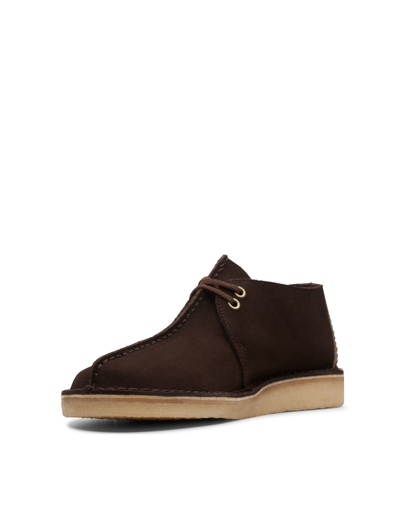 clarks desert brown suede