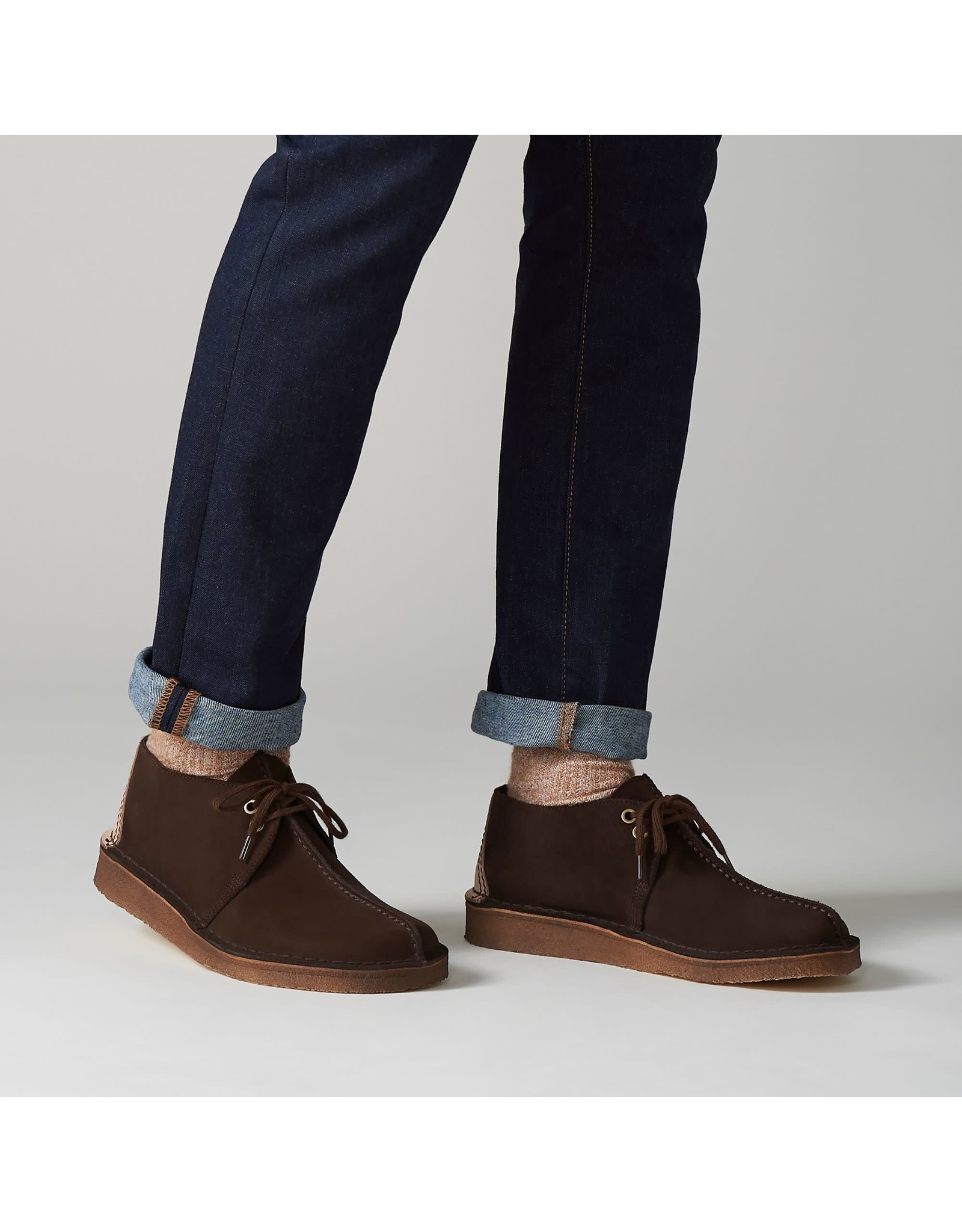 brown suede desert trek