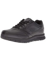 Skechers 77235 Women's Slip Resistant Nampa-Wyola Food Service Shoe Style #:77235 BLK , Black