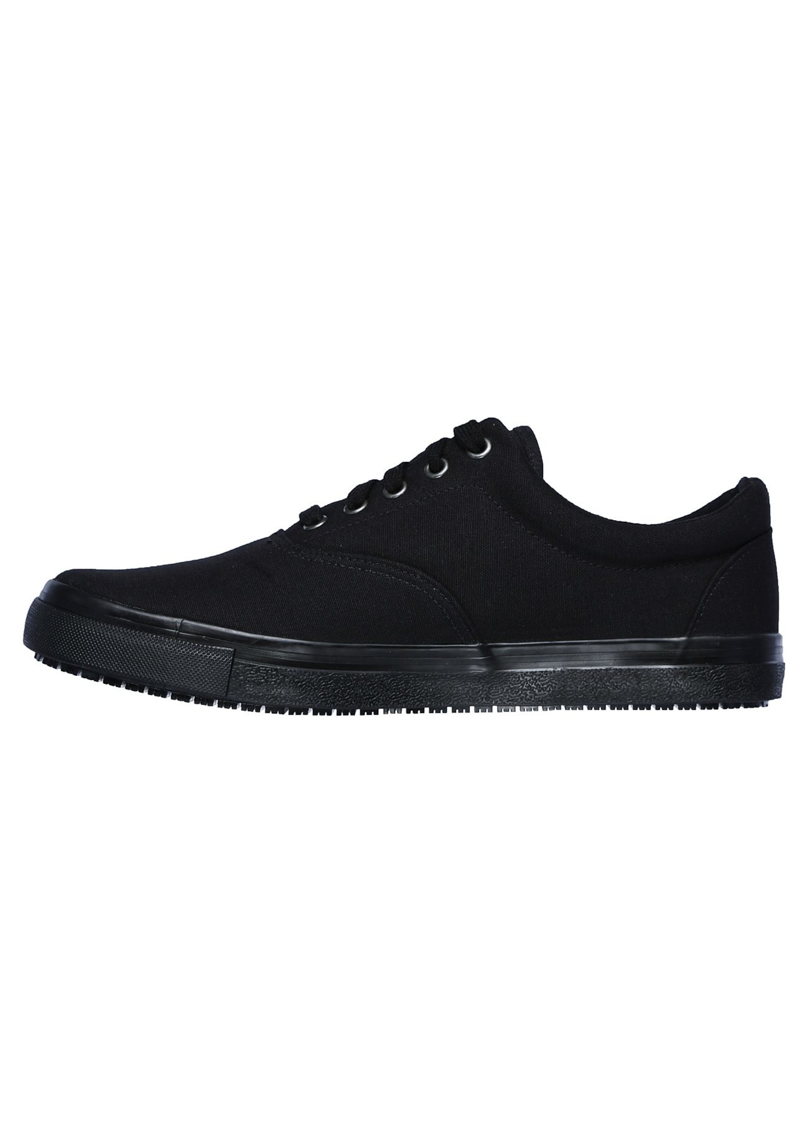 Skechers Mens Work Relaxed Fit: Sudler - Mabscott Slip Resistant 77167-BLK