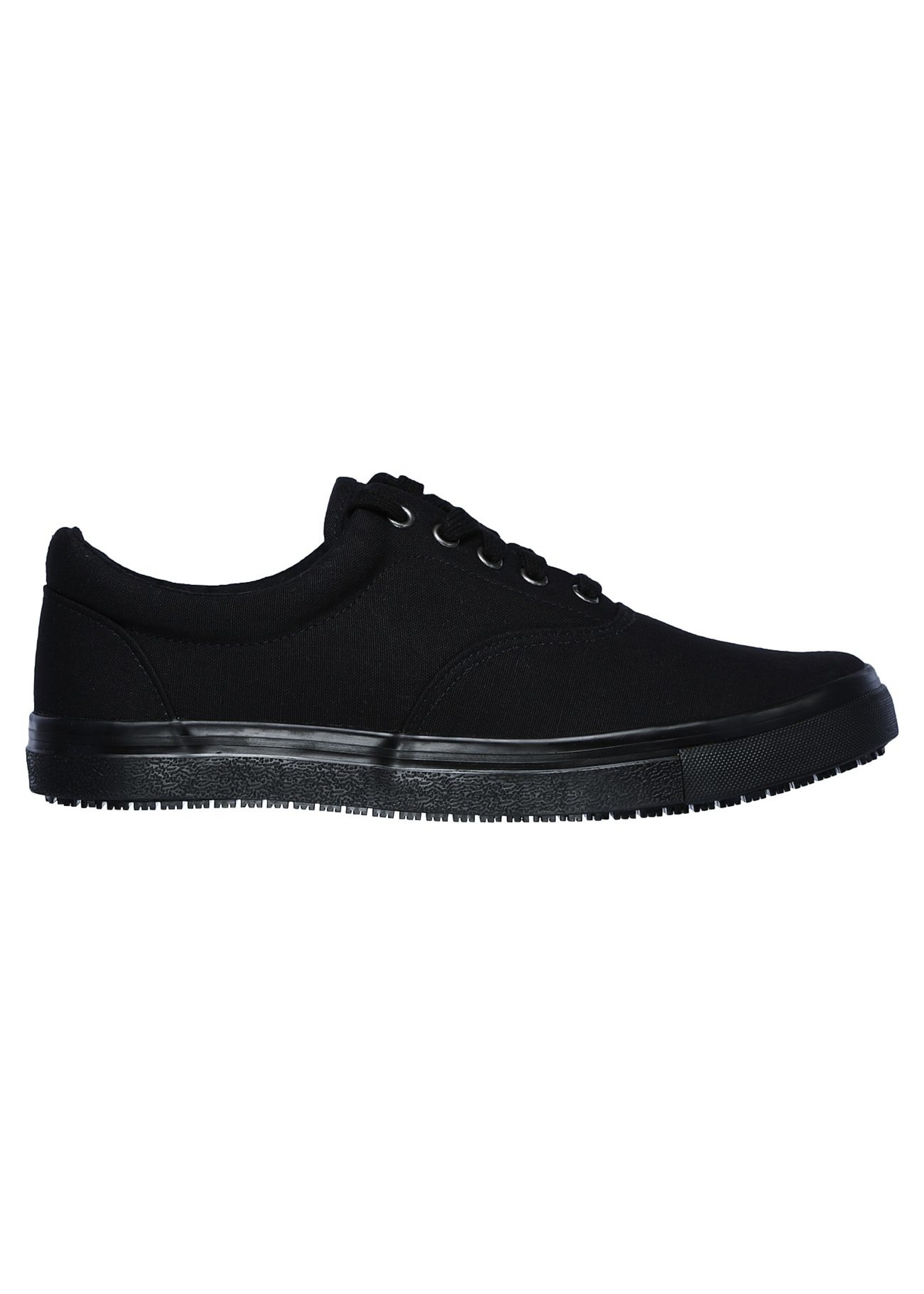 Skechers Mens Work Relaxed Fit: Sudler - Mabscott Slip Resistant 77167-BLK