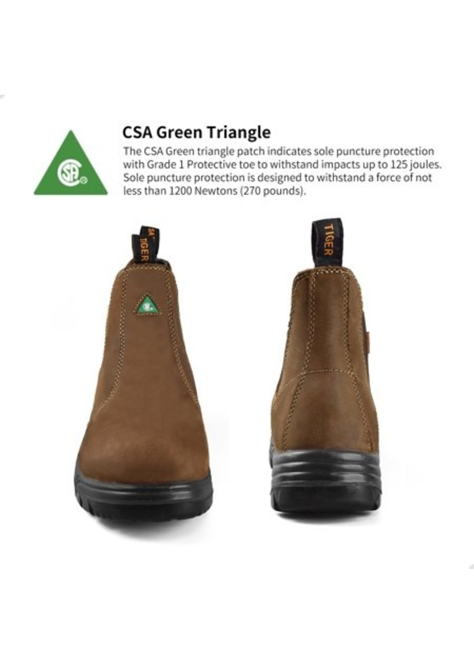 TIGER SAFETY SHOES MEN 5925 - SHOE PLUS