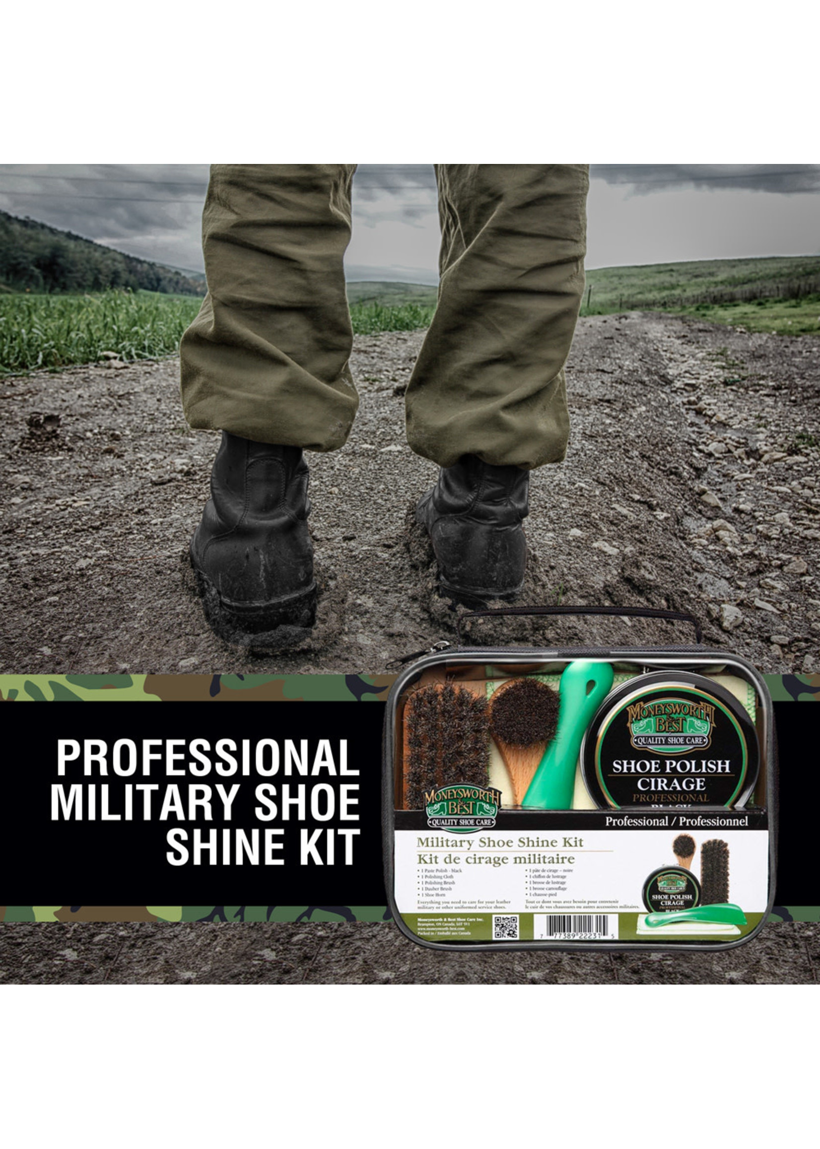 Military Shine Kit SHOE PLUS