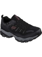 Skechers Men's After Burn M.Fit- Wonted Shoe, Black/Charcoal