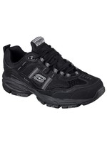 Skechers Vigor 2.0 Trait 51241EW Memory Foam™ Cushioned Comfort insole Sneakers Wide Fit Black
