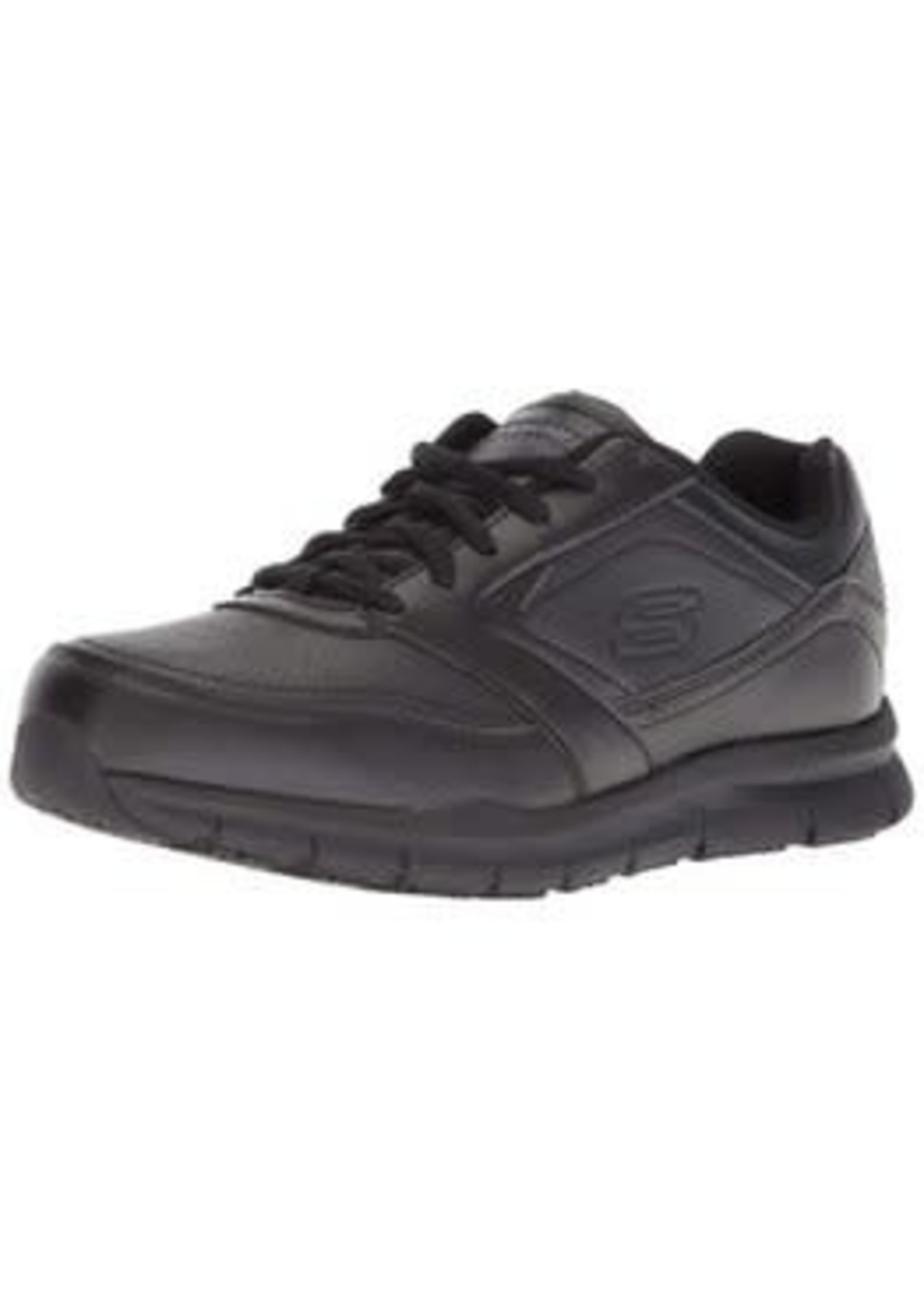Skechers Women's Slip Resistant Nampa-Wyola Food Service Shoe Style 77235 BLK , Black