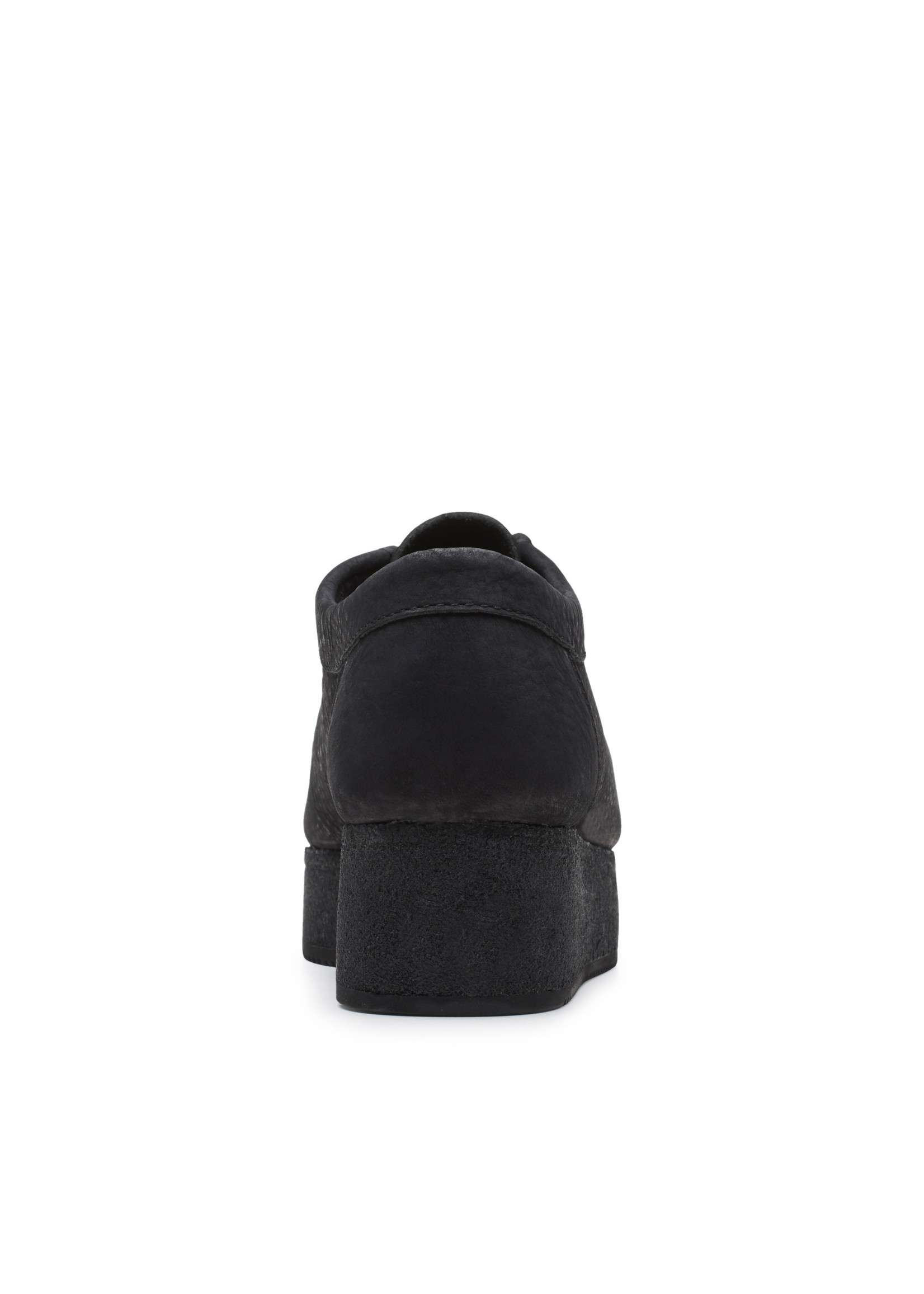 Clarks Womens Wallacraft Lo Black Nubuck