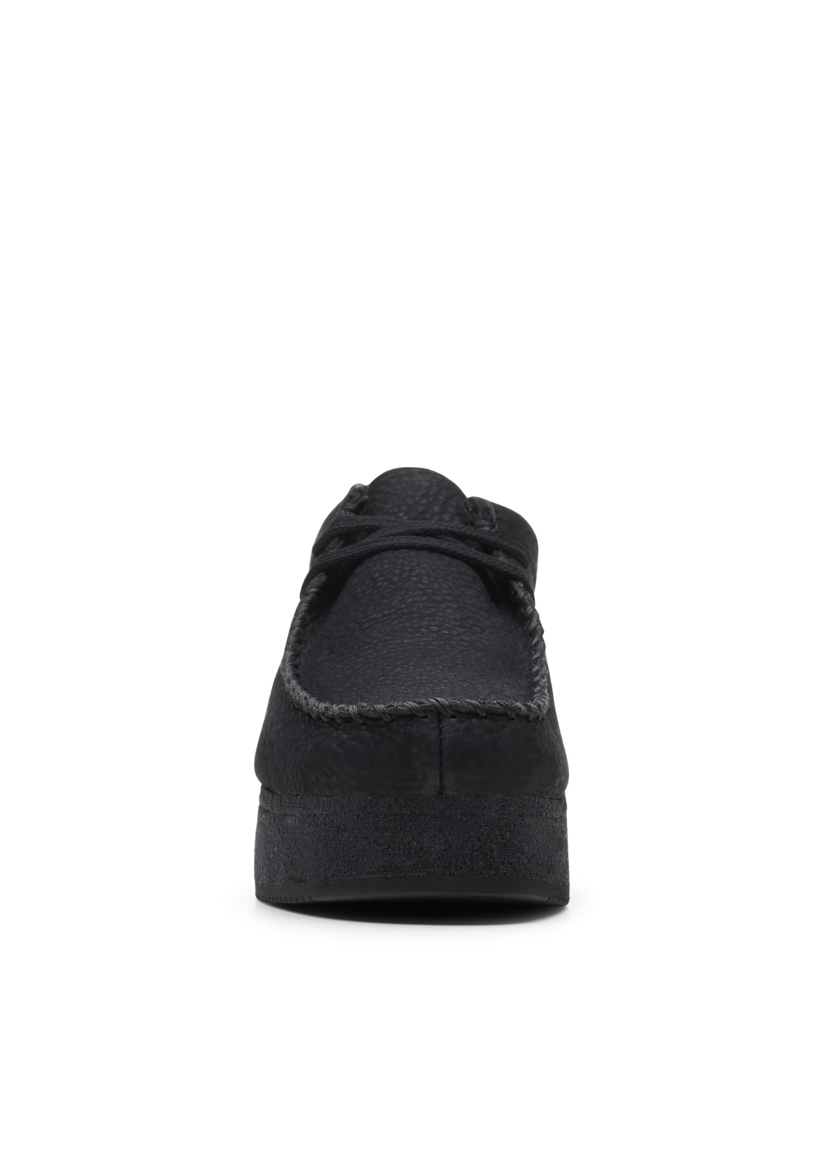 Clarks Womens Wallacraft Lo Black Nubuck