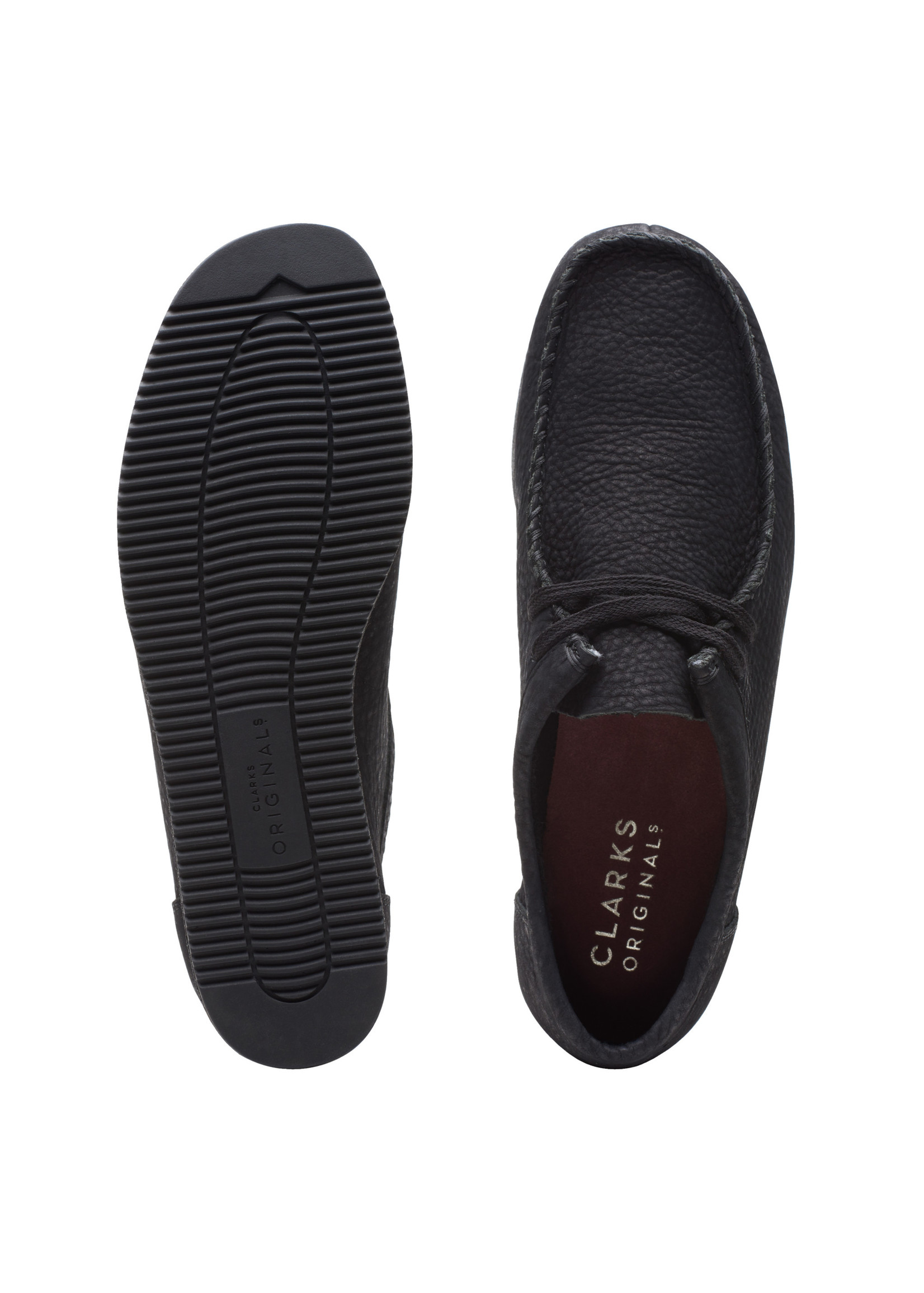 Clarks Womens Wallacraft Lo Black Nubuck