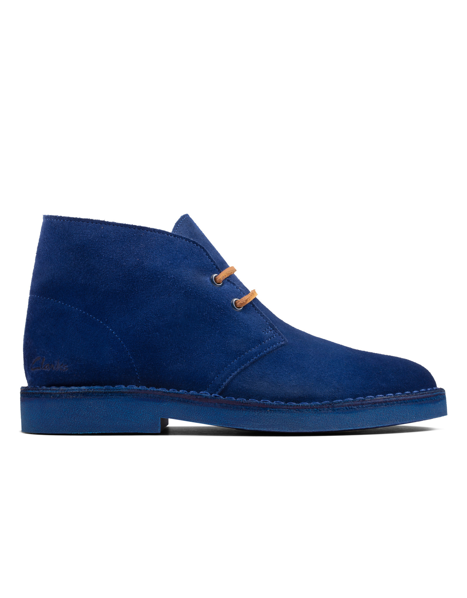 blue suede desert boots