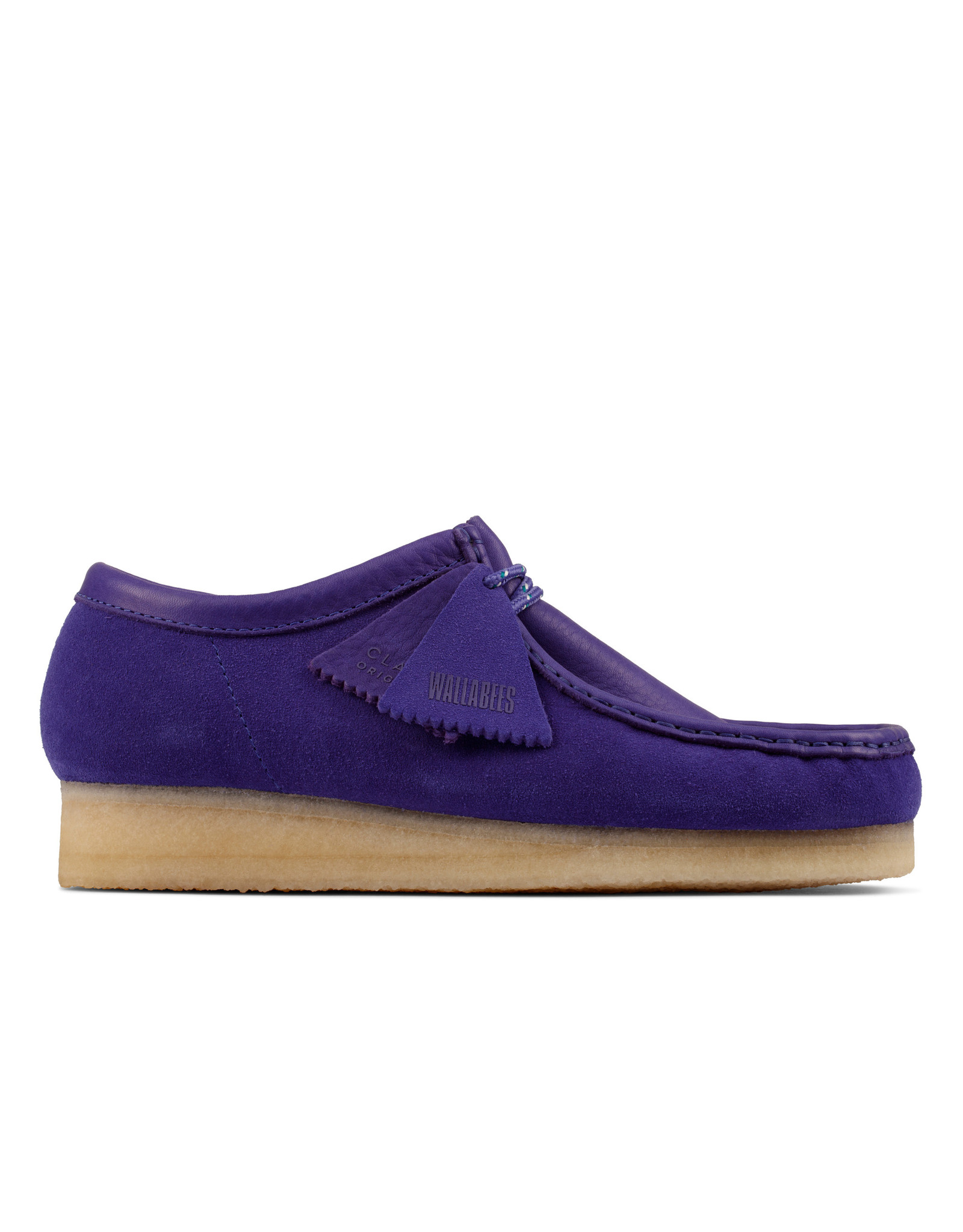 purple clarks shoes