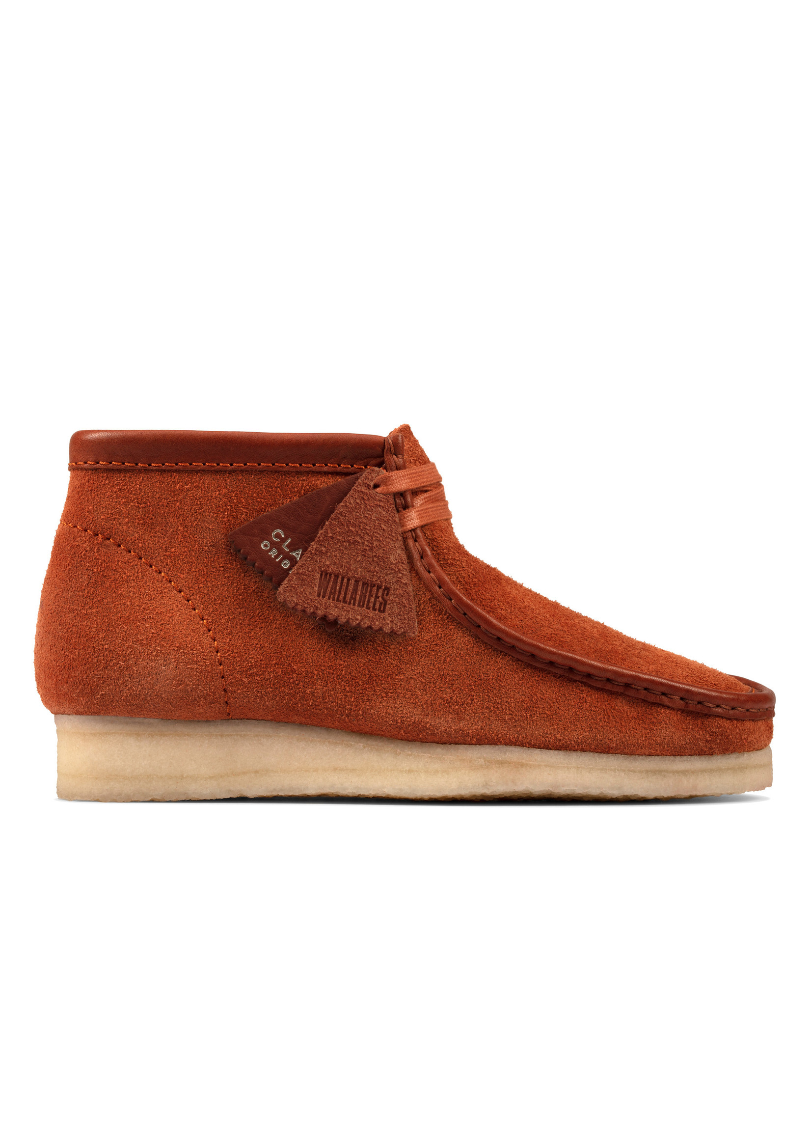 clark wallabees tan