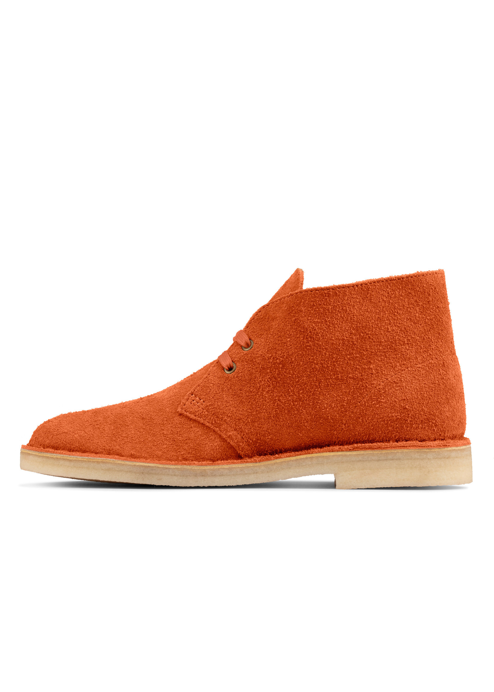 Clarks Desert Boot Ginger Oranger Suede