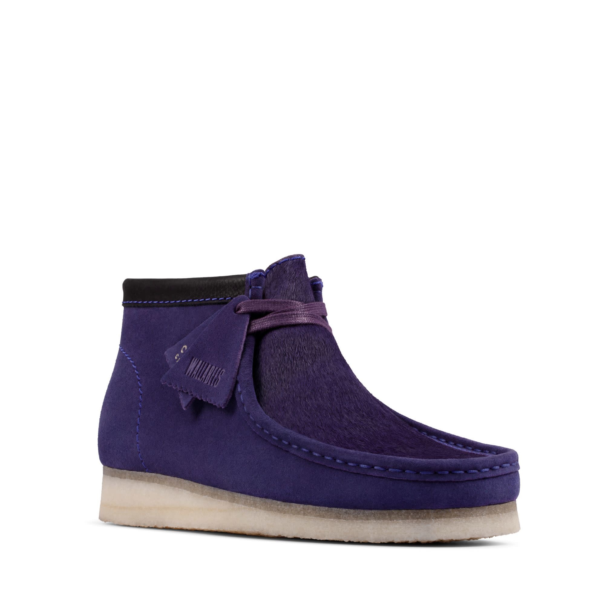 Wallabee Boot Purple Interest $219.99 