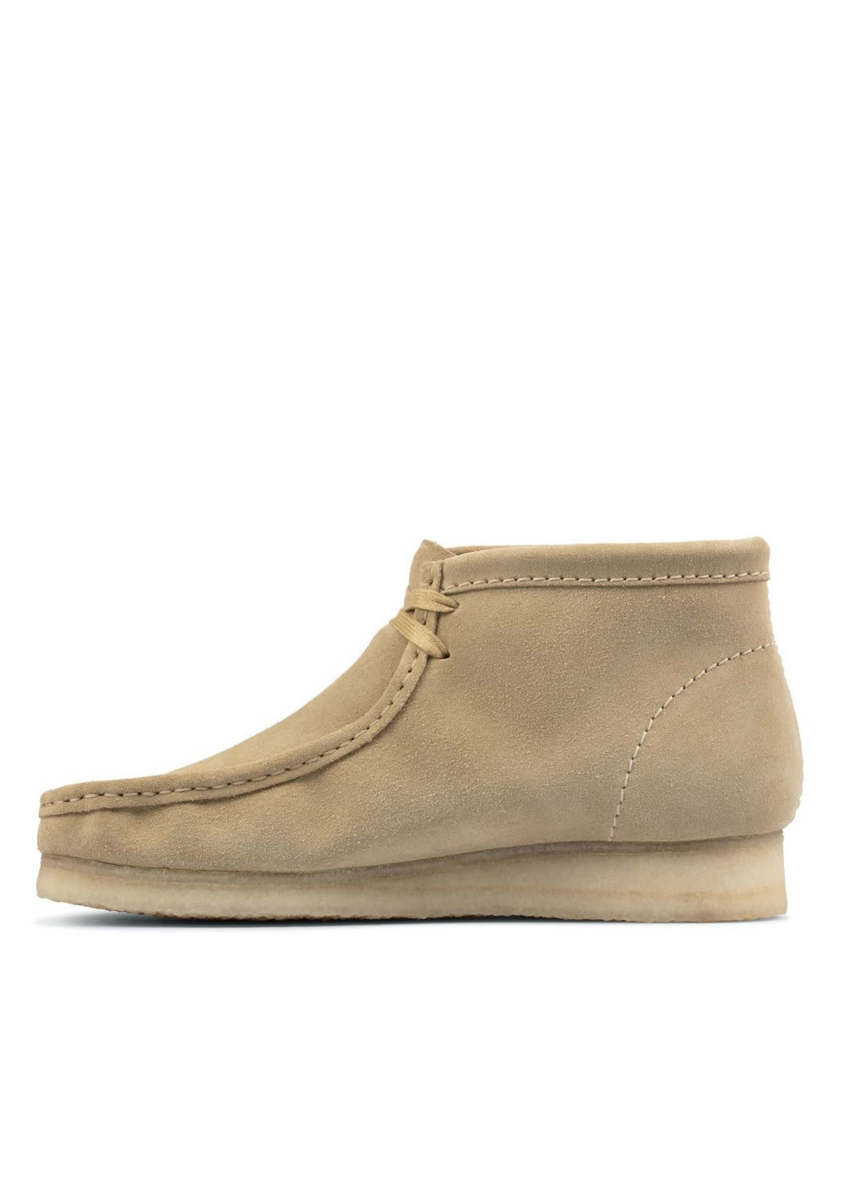 Clarks Wallabee Boot Maple Suede - SHOE PLUS