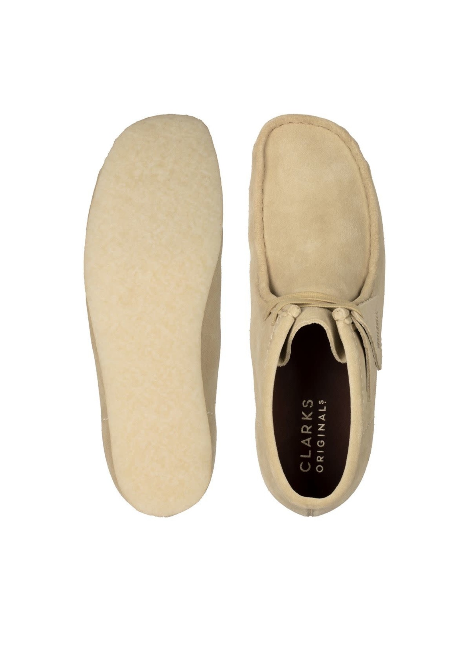 Clarks Wallabee Boot Maple Suede