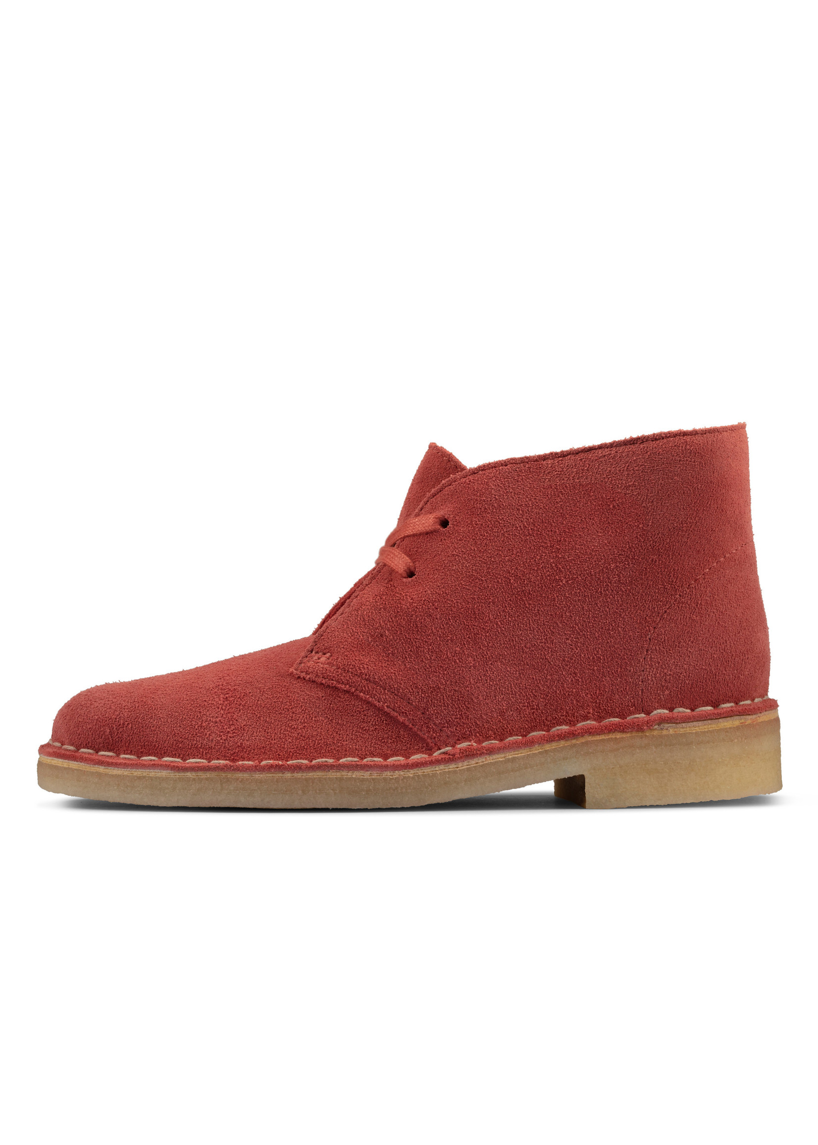 Clarks Desert Boot. Dark Blush Sde