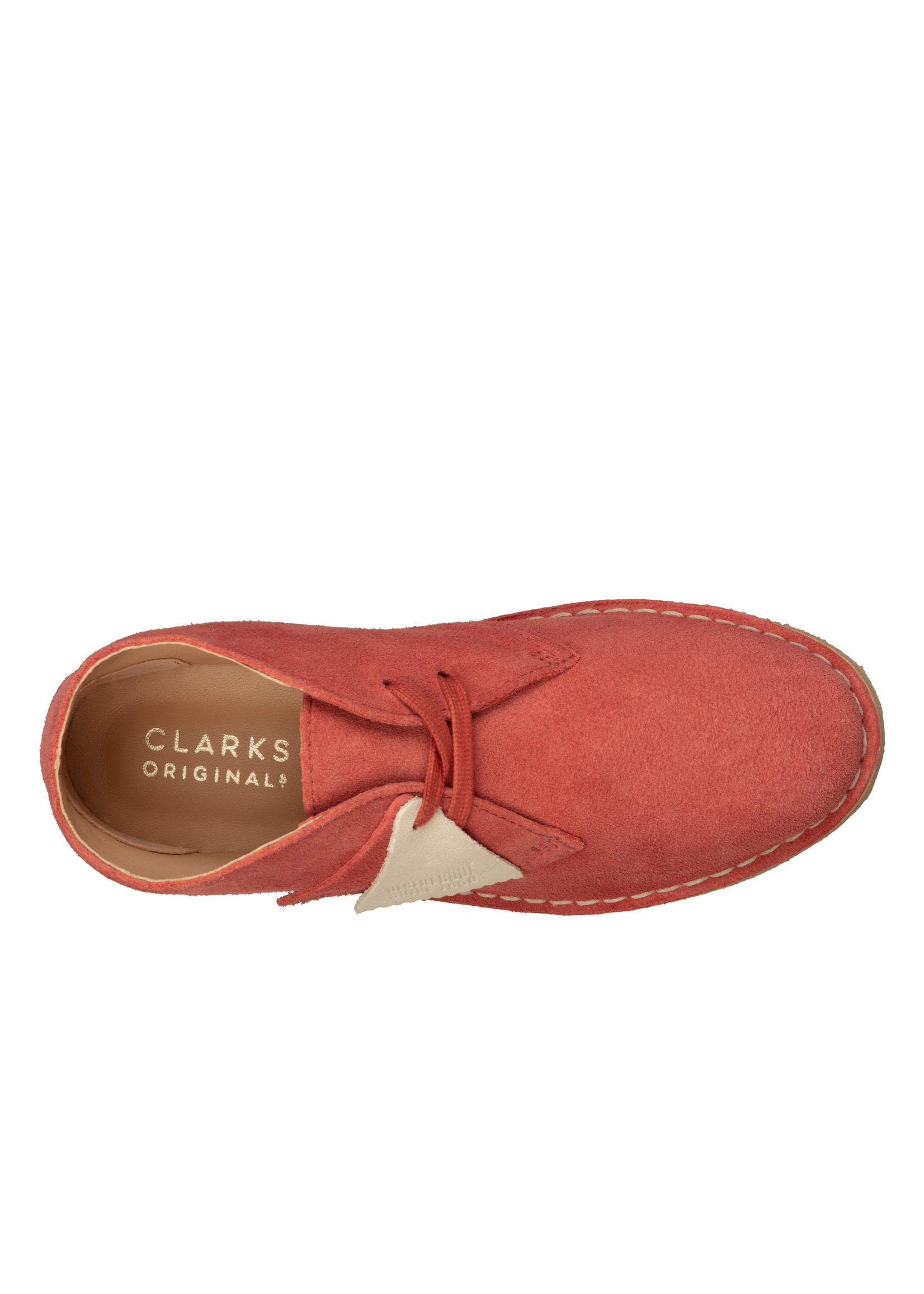 Clarks Desert Boot. Dark Blush Sde